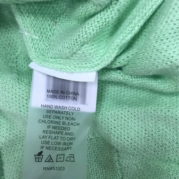 Vince Camuto Floating Fringe Dot V-Neck Sweater - Picture 6 of 7